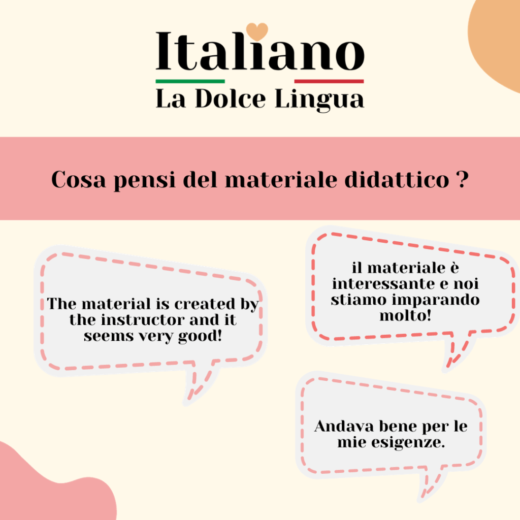 Feedback degli studenti (3)