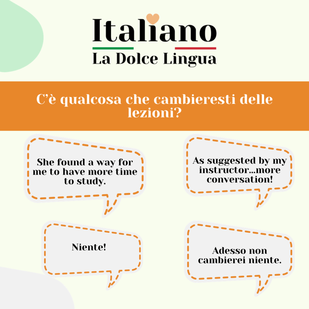 Feedback degli studenti (4)